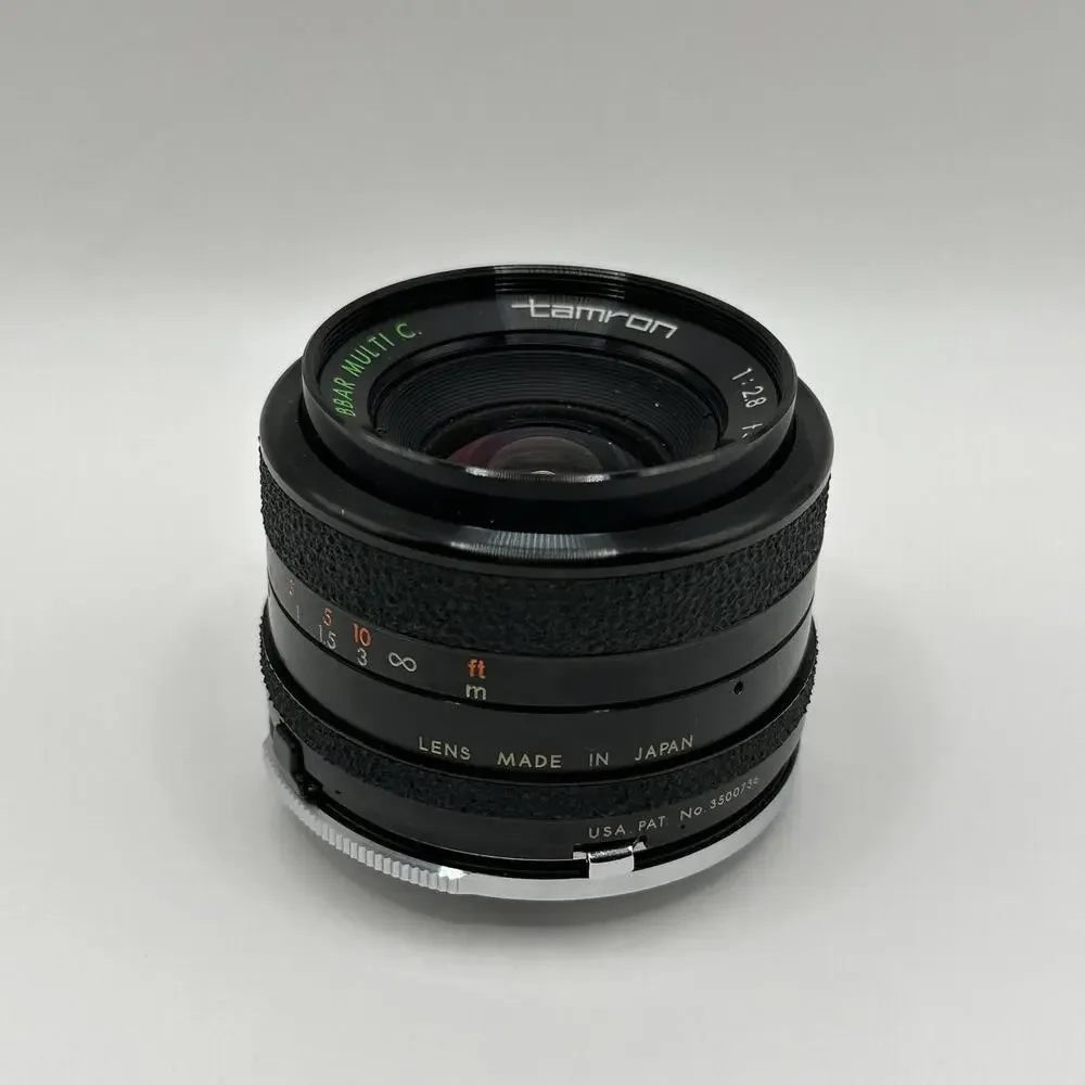 Tamron Vintage 1970/80s Lense 1:28 28mm 8003524 52mm BBAR Multi C. For Nikon A